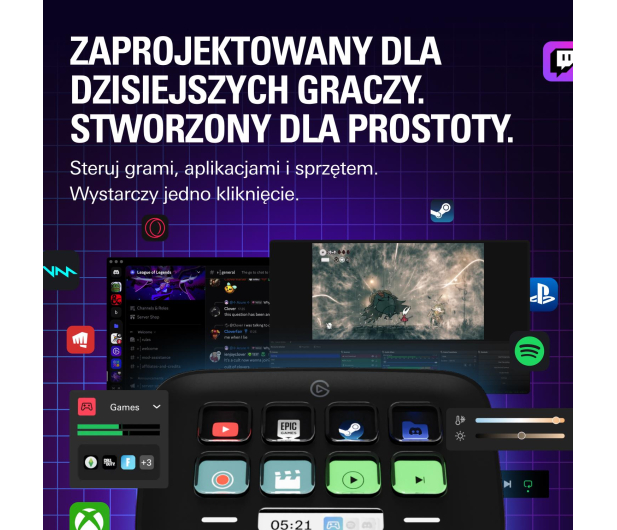 Elgato Stream Deck Neo Black - 1346849 - zdjęcie 2